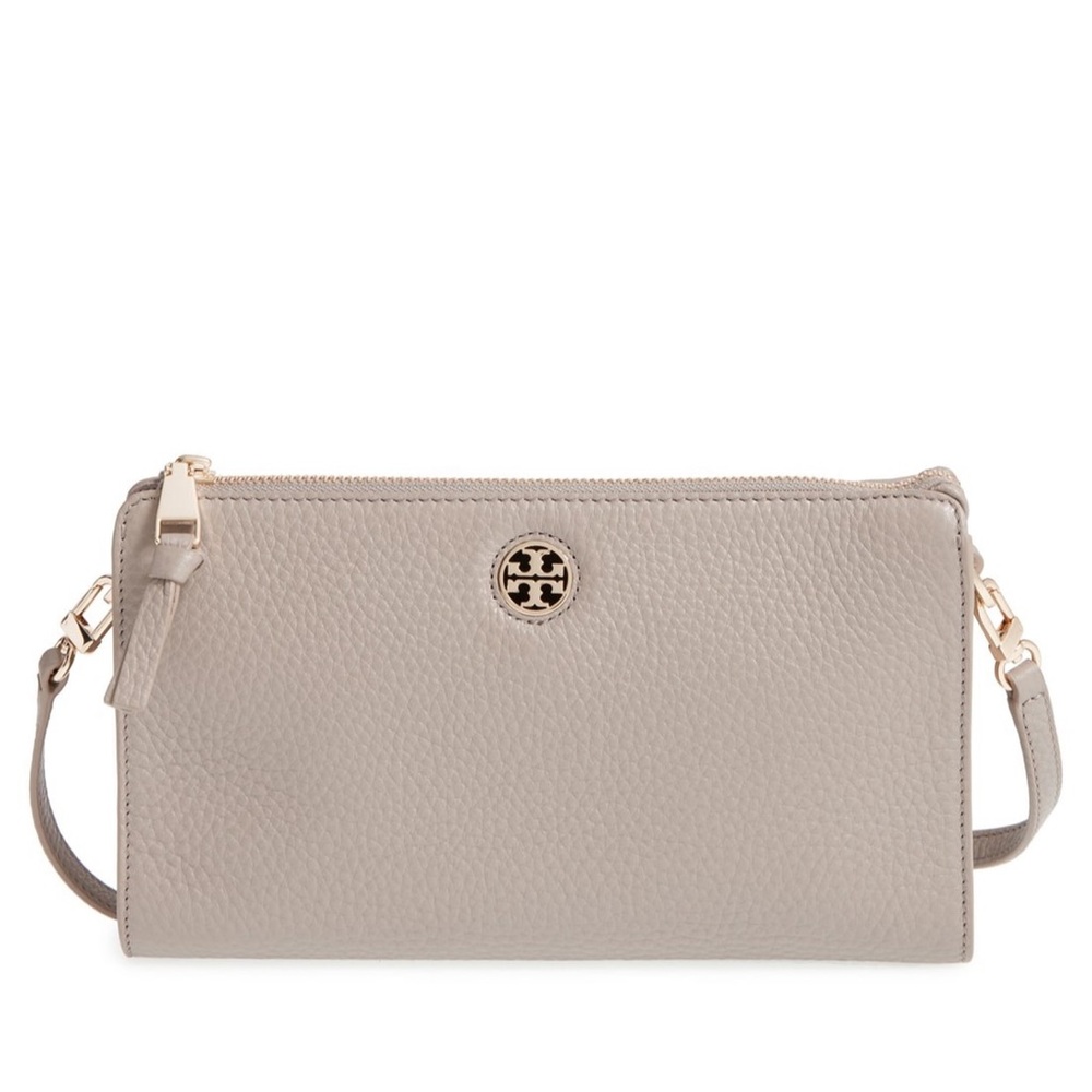 Tory Burch Robinson Pebbled Leather Crossbody